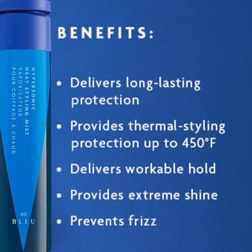 R+Co Hypersonic Heat Styling Mist – Heat Protectant & Soft Hold – Vegan & Paraben-Free – 6.7 oz Avelisse