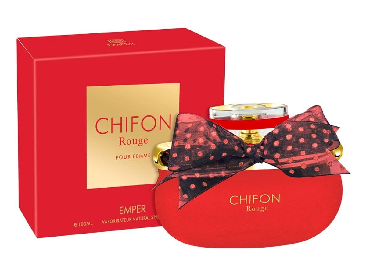 Emper Chifon Rouge Eau de Parfum for Women - 100 ml / 3.4 Fl. Oz - görsel 1