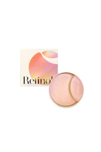 KSECRET Advanced Regenerating Eye Gel Patches - 60 Pcs (15 Full Pairs) with Retinol | Anti-Wrinkle Under Eye Masks for Dark Circles, Puffiness & Anti-Aging | Korean Skincare