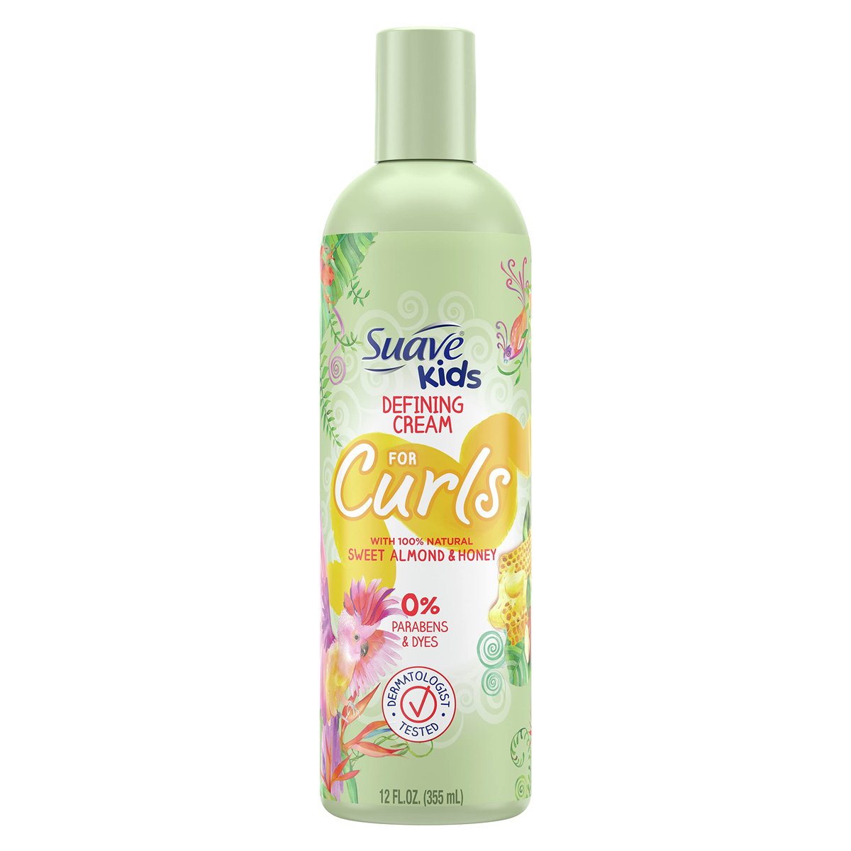 Suave Kids Defining Cream for Curls - 12 oz, Moisturizing Curl Cream for Defined, Frizz-Free Hair - görsel 1