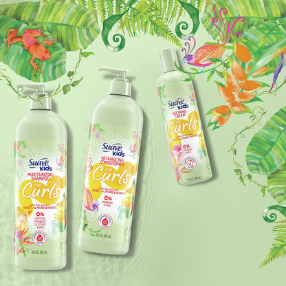 Suave Kids Defining Cream for Curls - 12 oz, Moisturizing Curl Cream for Defined, Frizz-Free Hair