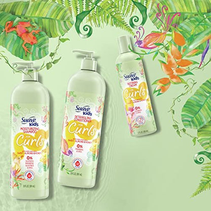 Suave Kids Defining Cream for Curls - 12 oz, Moisturizing Curl Cream for Defined, Frizz-Free Hair