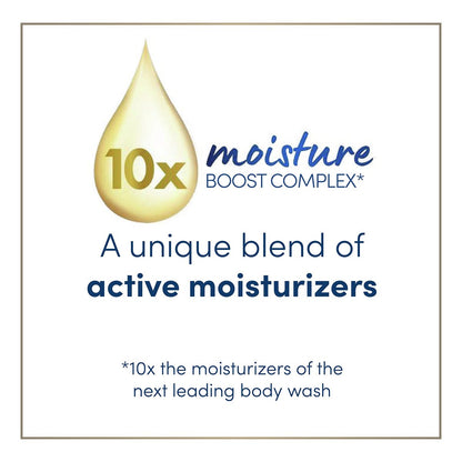 Dove Body Love Shower Cleansing Butter Moisture Boost Cleanser for Dry Skin, 10 oz