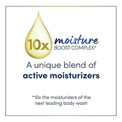 Dove Body Love Shower Cleansing Butter Moisture Boost Cleanser for Dry Skin, 10 oz