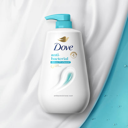 Dove Antibacterial Body Wash with Pump – 30.6 oz, Moisturizing & Gentle for All Skin Types Avelisse
