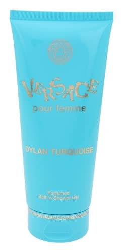 Versace Pour Femme Dylan Turquoise Body Gel - 6.7 oz | Luxury Shower Gel for Women - görsel 3