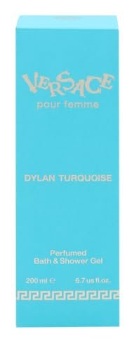 Versace Pour Femme Dylan Turquoise Body Gel - 6.7 oz | Luxury Shower Gel for Women - görsel 5