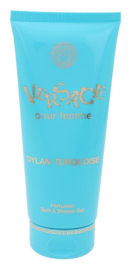 Versace Pour Femme Dylan Turquoise Body Gel - 6.7 oz | Luxury Shower Gel for Women - görsel 4