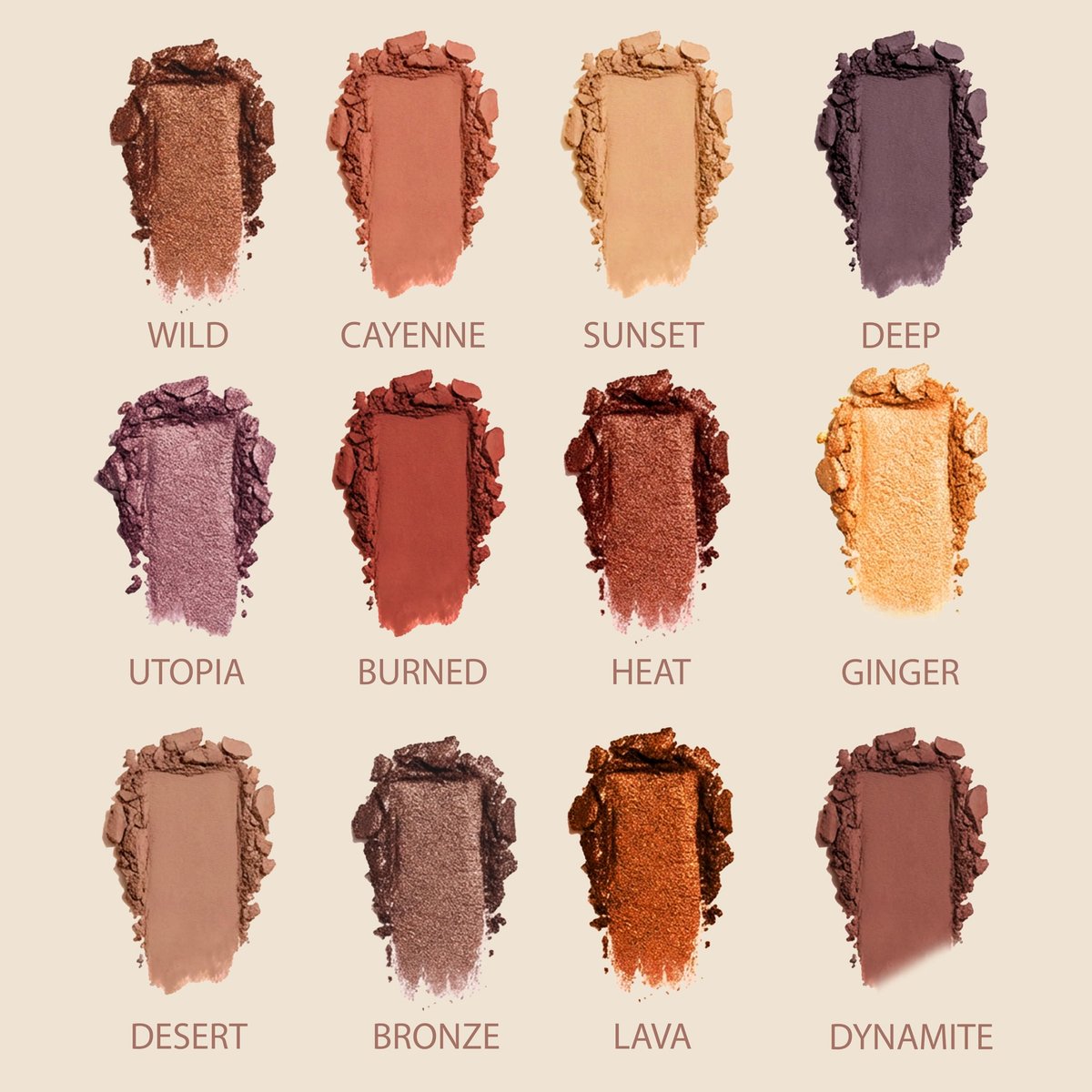 Lamora Bronze Eyeshadow Palette - 12 Soft Warm Brown Shadows, Matte & Shimmer Finishes, Ultra-Blendable Everyday Neutrals, Long-Lasting Travel Makeup with Mirror Avelisse