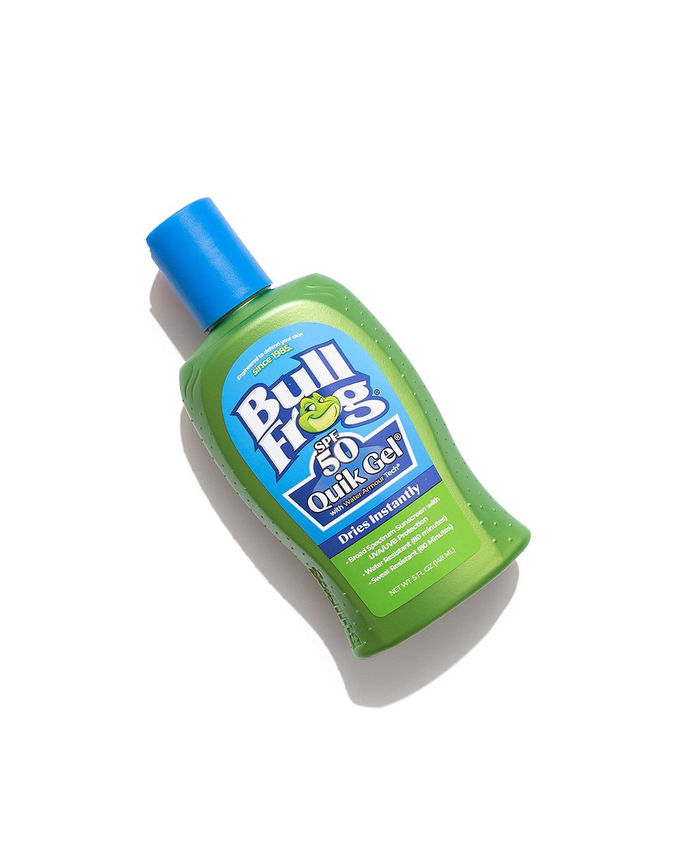 Bullfrog Quik Gel Sunscreen SPF 50 – Oxybenzone & Octinoxate Free, Broad Spectrum UVA/UVB, 5 oz - görsel 3