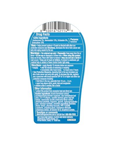 Bullfrog Quik Gel Sunscreen SPF 50 – Oxybenzone & Octinoxate Free, Broad Spectrum UVA/UVB, 5 oz