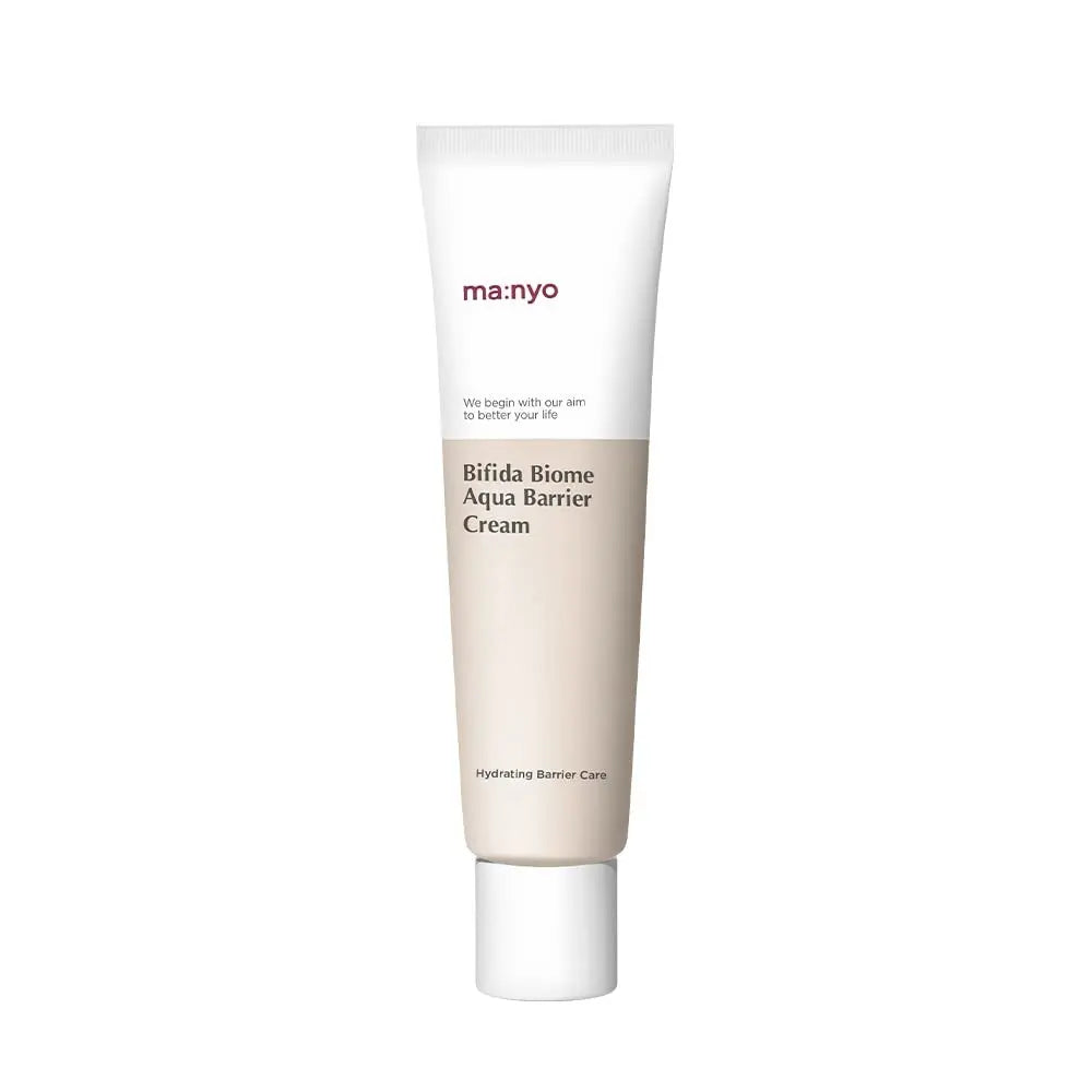 MANYO Bifida Biome Aqua Barrier Cream - 80ml Moisturizer for All Skin Types Avelisse