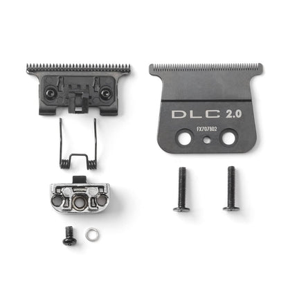 BaBylissPRO Barberology Deep Tooth DLC 2 Replacement Blade for Outlining Hair Trimmers (FX707BD2), Black Avelisse