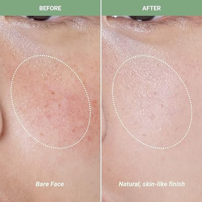 Meebak Cica Redness Solution Cream - Green Color Corrector BB Cream for Sensitive Skin, Fair to Medium Avelisse