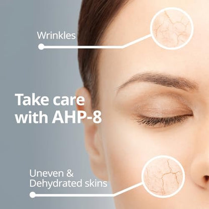 Acetyl Hexapeptide Amplifier - Peptide Facial Serum for Wrinkles, Argireline Serum Alternative to Botox for All Skin Types (0.5 fl. oz.) Avelisse