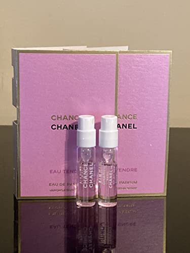 CHANEL Chance Eau Tendre Eau de Parfum for Women - 2 x 0.05oz/1.5ml Vial Sampler Set Avelisse