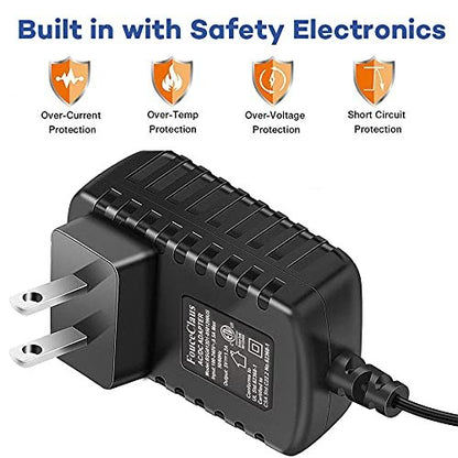 FouceClaus Power Adapter Charger for Wahl Trimmer Models 9864SS, SS2L, WSS3L, 9818A, 5616L, 5701, 9818-5001, 9864, 9870, 9884L2, 9896, 9899 - Compatible Replacement