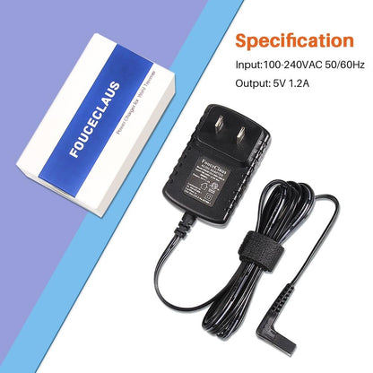 FouceClaus Power Adapter Charger for Wahl Trimmer Models 9864SS, SS2L, WSS3L, 9818A, 5616L, 5701, 9818-5001, 9864, 9870, 9884L2, 9896, 9899 - Compatible Replacement