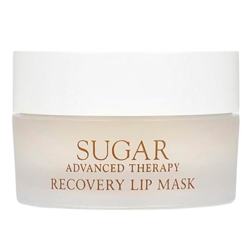 Fresh Sugar Advanced Therapy Recovery Lip Mask – Intensive Hydrating Cranberry Lip Treatment (0.35 oz) Avelisse