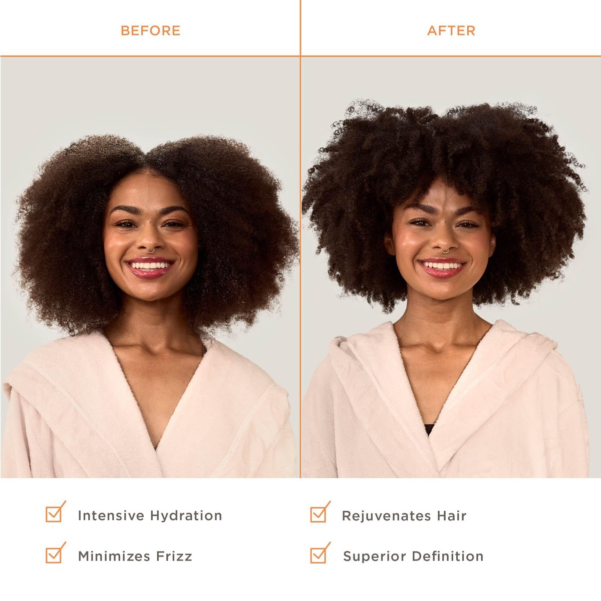 Hairitage Deep Moisture & Restore Deep Conditioner with Safflower Oil for Dry, Thick Hair – Hydrating – for Coily, Curly & Wavy Hair – Vegan – 13 fl. oz. - görsel 12
