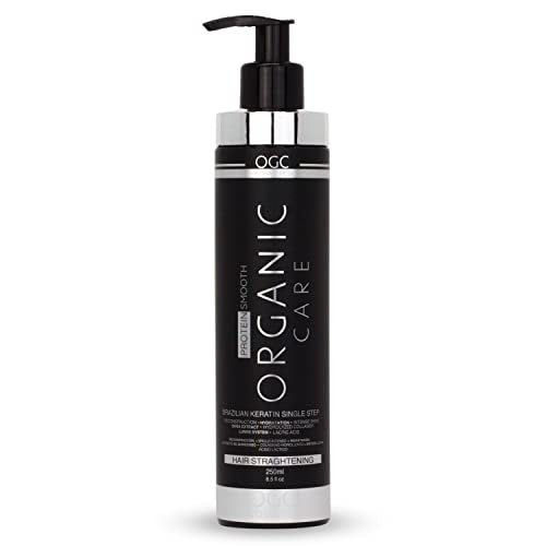 OGC Cosmetics Brazilian Keratin Treatment Complex Blowout - Organic Care - 8.5 fl oz (250ml) Hair Straightening Avelisse