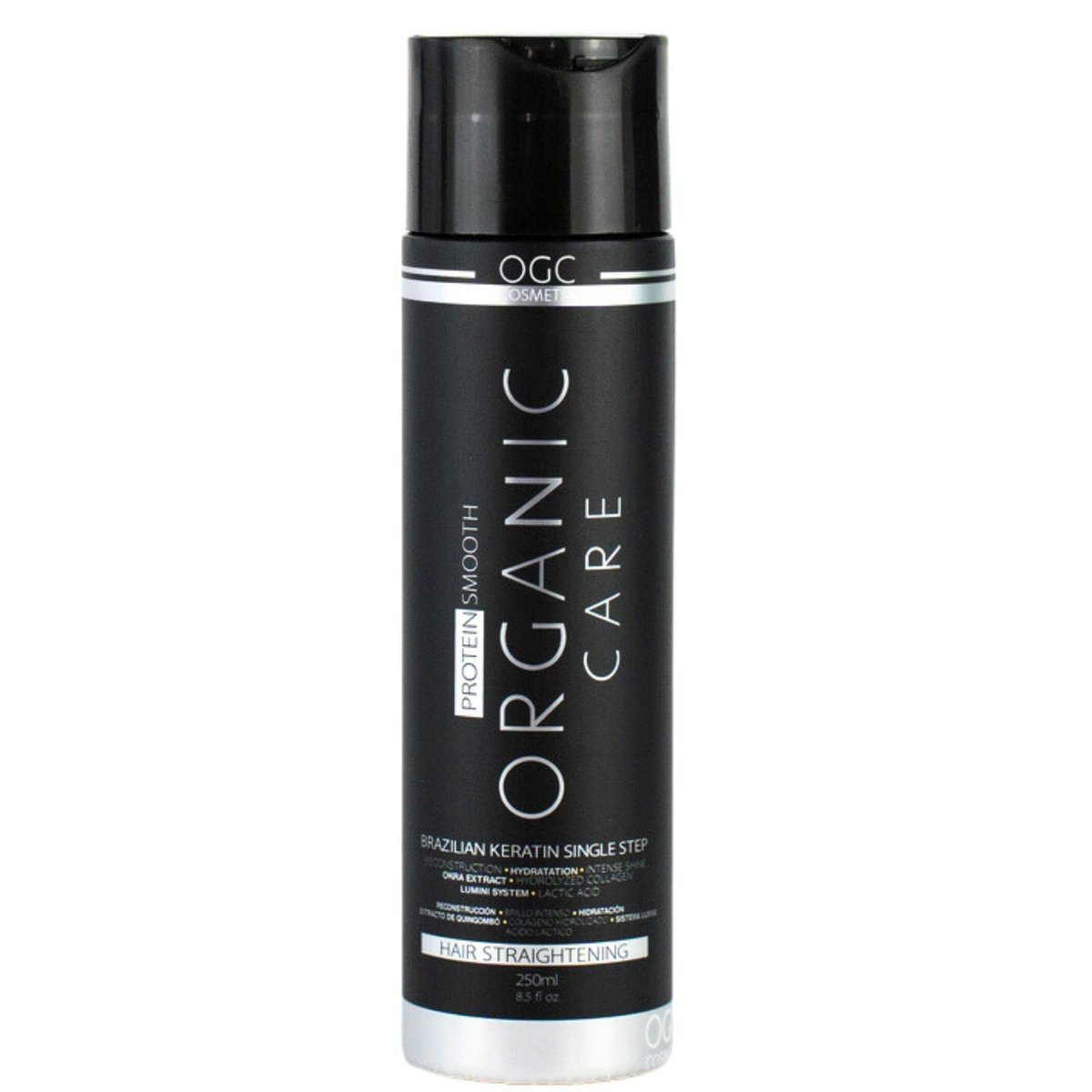 OGC Cosmetics Brazilian Keratin Treatment Complex Blowout - Organic Care - 8.5 fl oz (250ml) Hair Straightening Avelisse