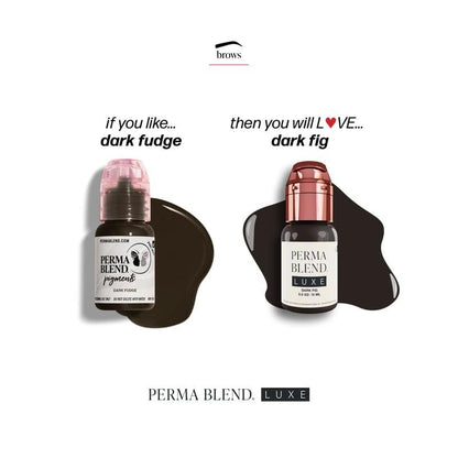 Perma Blend Cool Eyebrow Mini Set - Vegan PMU Tattoo Ink for Brows & Eyeliner - Cool-Toned Pigment Kit for Cosmetic Tattoo Artists Avelisse