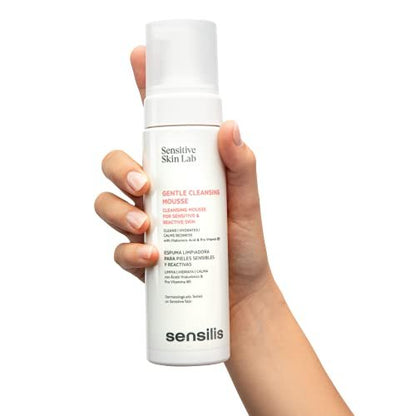 Sensilis Gentle Cleansing Mousse 200ml – Mild Foaming Facial Cleanser