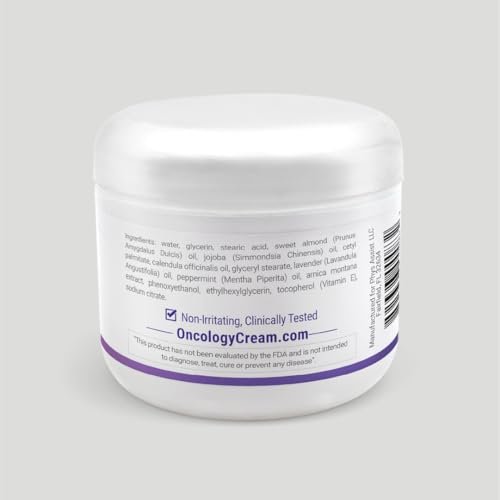 Oncology Cream 4 oz plus 3 Pack Lip Balm – Hydrating Therapy for Stressed Skin During Chemo or Radiation Avelisse