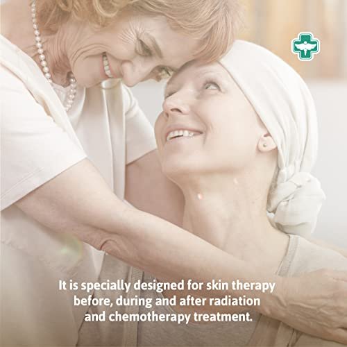 Oncology Cream 4 oz plus 3 Pack Lip Balm – Hydrating Therapy for Stressed Skin During Chemo or Radiation Avelisse
