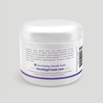 Oncology Cream 4 oz plus 3 Pack Lip Balm – Hydrating Therapy for Stressed Skin During Chemo or Radiation Avelisse