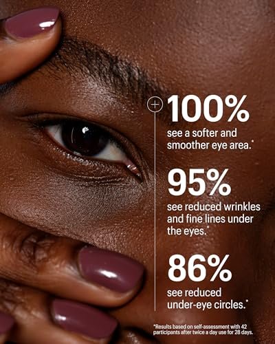 Allies of Skin Peptides Firming Eye Cream – Under Eye Moisturizer for Dark Circles, Puffiness & Fine Lines with Bakuchiol, Ceramides & Vitamin C Avelisse