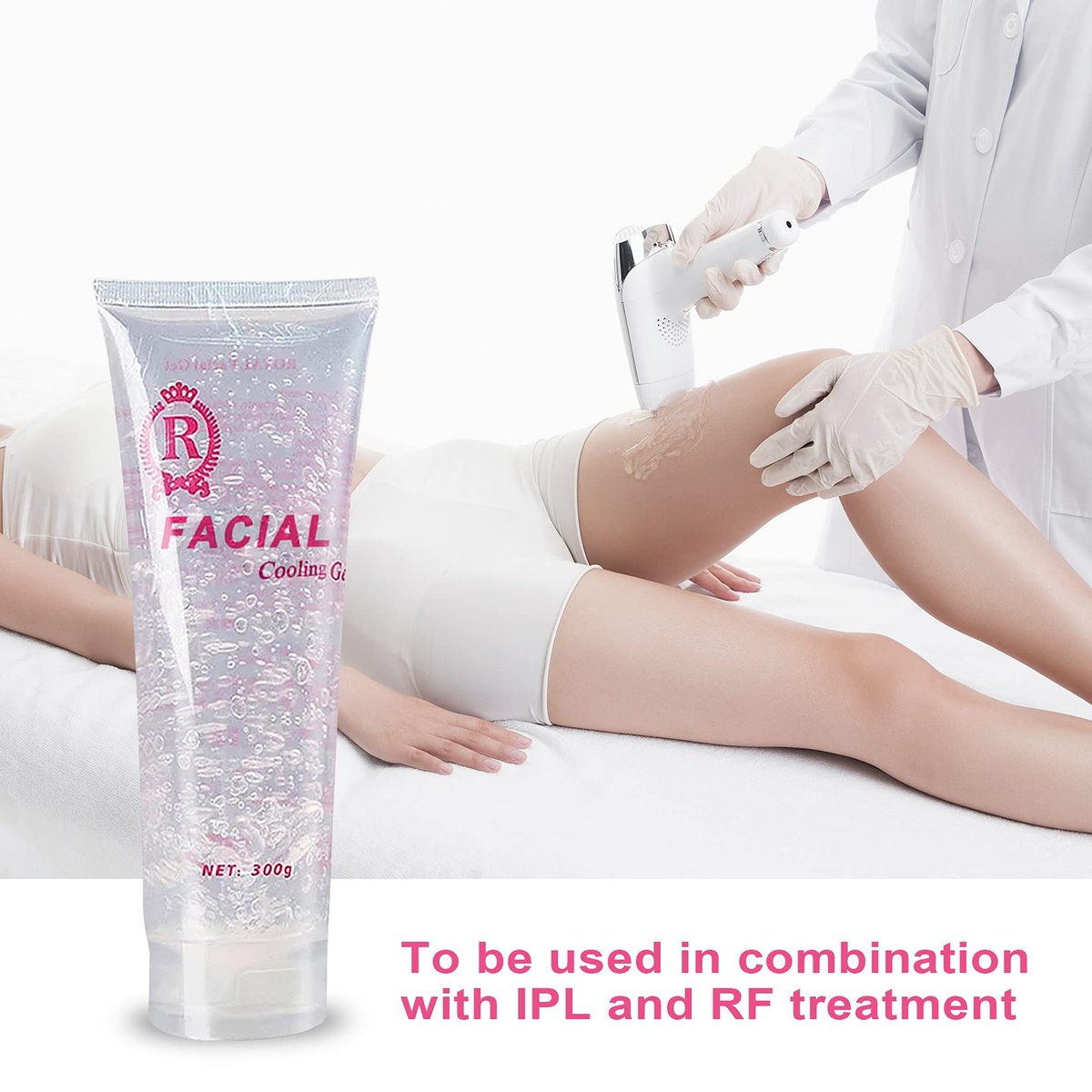 300ml Cooling Gel for Laser Hair Removal & RF Skin Care – RoseVee - görsel 3