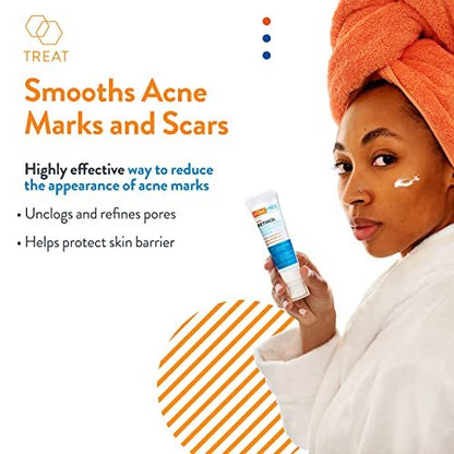 AcneFree Retinol Blemish Mark Resurfacing Serum with Hyaluronic Acid and Niacinamide - Reduces Acne Marks, Redness Control - 1 oz