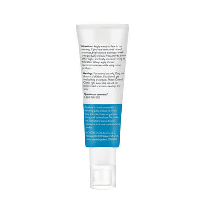 AcneFree Retinol Blemish Mark Resurfacing Serum with Hyaluronic Acid and Niacinamide - Reduces Acne Marks, Redness Control - 1 oz