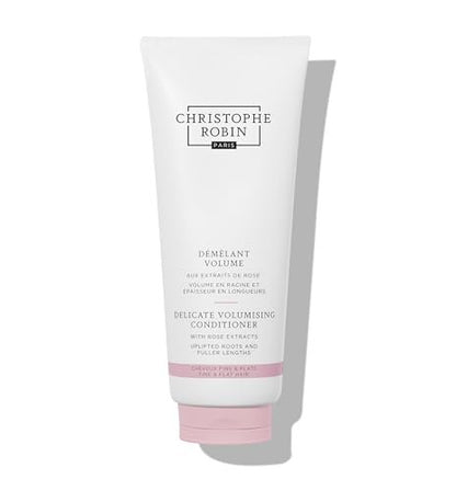 Christophe Robin Delicate Volumizing Conditioner with Rose Extracts for Thin, Fine, and Flat Hair, 6.7 fl. oz Avelisse