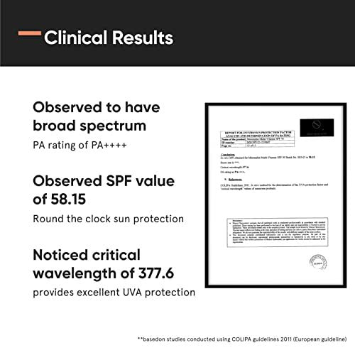 Minimalist Sunscreen SPF 50 Lightweight with Multi-Vitamins | No White Cast | Broad Spectrum PA ++++ | For Women & Men | 50g - görsel 10