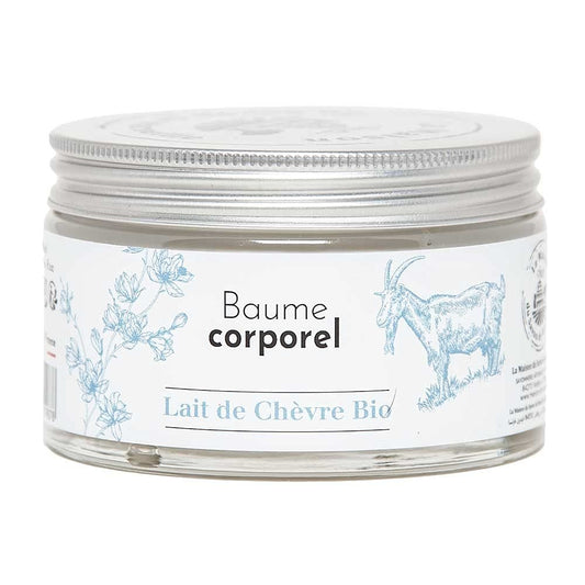 La Maison du Savon de Marseille Goat Milk Moisturizing Cream with Organic Argan Oil and Shea Butter - 6.76 Fl Oz
