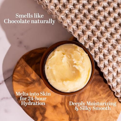 Better Shea Butter Scar Eraser Balm - Cocoa Butter Cream for Stretch Marks, Dark Spots, Burns & Old Scars - Zero Synthetic Ingredients, 4 oz Avelisse
