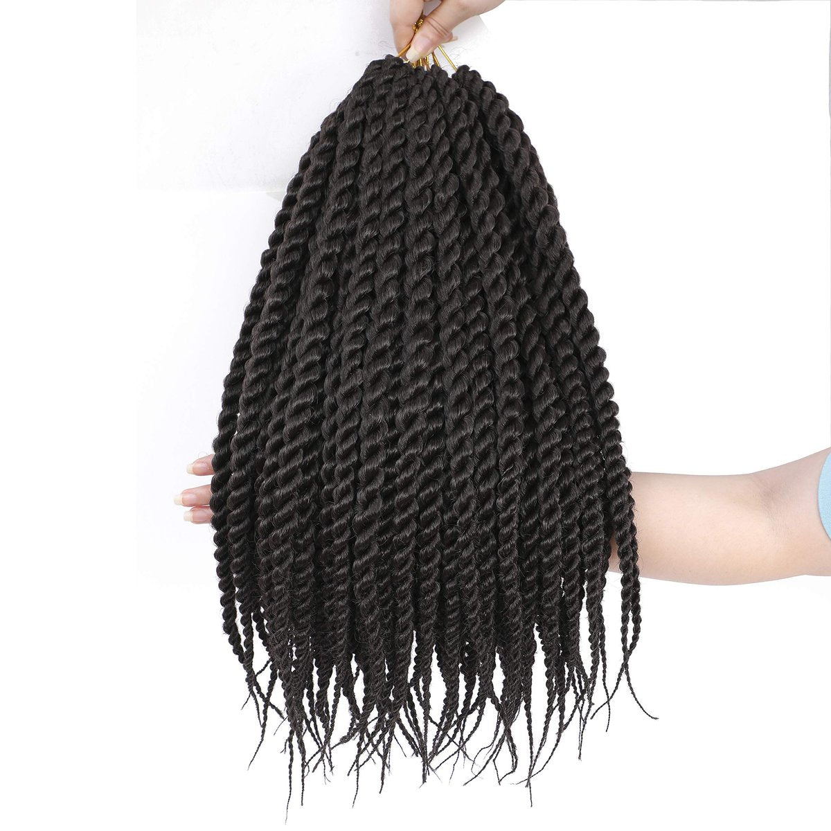 Admutty Havana Twist Crochet Hair 6 Packs 22 Inch Jumbo Senegalese Twist Braids (Color 4#) - görsel 7