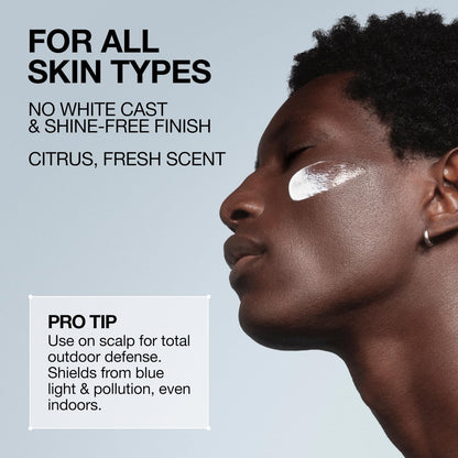 Lab Series Men's All-In-One Defense Face Lotion SPF 35 - Mineral Oil Free Sunscreen & Anti-Aging Moisturizer for Men, 3.4 Fl Oz Avelisse