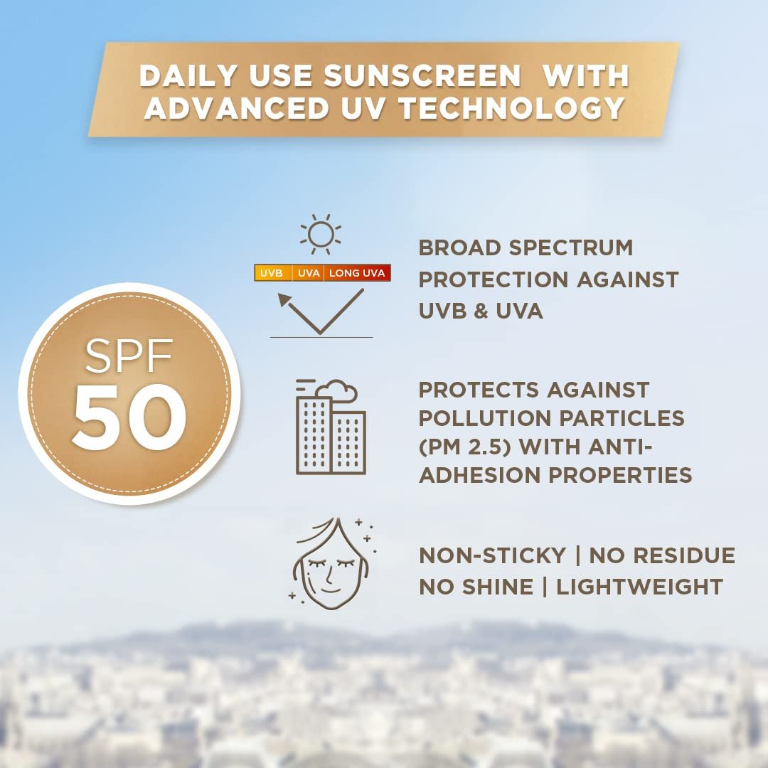 L’Oréal Paris UV Defender Serum Protector SPF 50 PA+++ Matte & Fresh Sunscreen for Oily Skin, 50 ml Avelisse