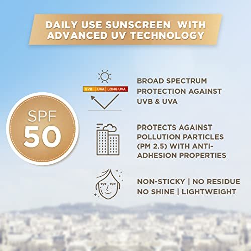L’Oréal Paris UV Defender Serum Protector SPF 50 PA+++ Matte & Fresh Sunscreen for Oily Skin, 50 ml Avelisse