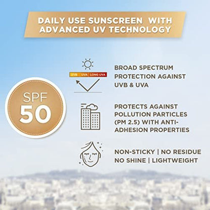 L’Oréal Paris UV Defender Serum Protector SPF 50 PA+++ Matte & Fresh Sunscreen for Oily Skin, 50 ml Avelisse