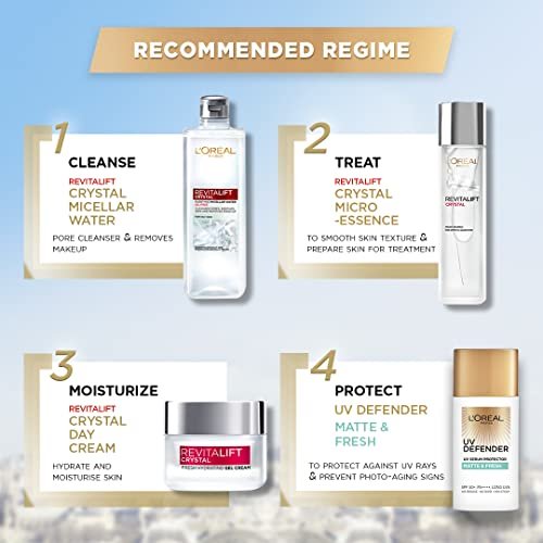 L’Oréal Paris UV Defender Serum Protector SPF 50 PA+++ Matte & Fresh Sunscreen for Oily Skin, 50 ml Avelisse