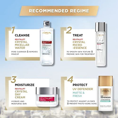 L’Oréal Paris UV Defender Serum Protector SPF 50 PA+++ Matte & Fresh Sunscreen for Oily Skin, 50 ml Avelisse