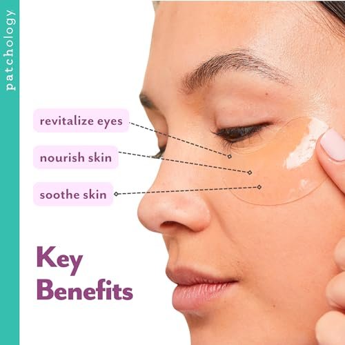 Patchology Serve Chilled Bubbly Eye Gels with Niacinamide and Vitamin C - Hydrating Under Eye Patches (5 Pairs) - görsel 8