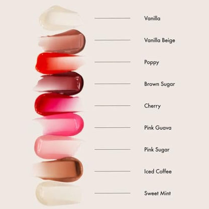 Summer Fridays Lip Butter Balm – Vanilla Sheer-Tinted Lip Mask & Balm for Instant Hydration and Shine (0.5 oz)