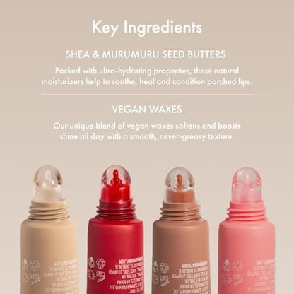 Summer Fridays Lip Butter Balm – Vanilla Sheer-Tinted Lip Mask & Balm for Instant Hydration and Shine (0.5 oz)