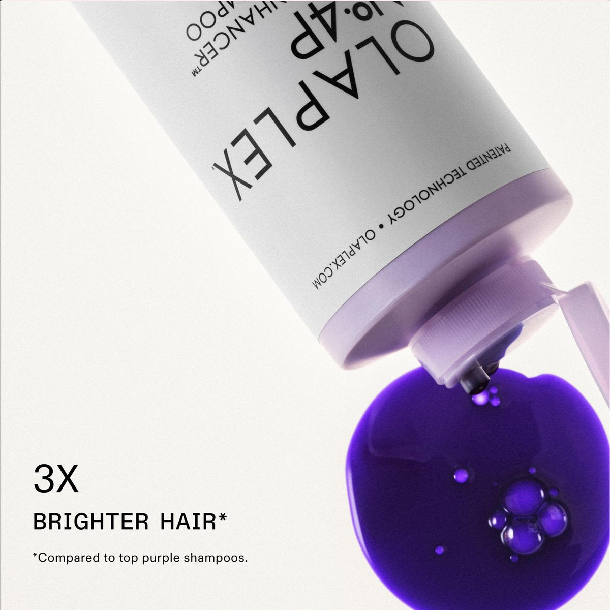 Olaplex Nº.4P Blonde Enhancer Purple Toning Shampoo - Neutralizes Brassiness, Strengthens & Repairs Damaged Hair - 8.5 Fl Oz - görsel 4